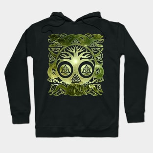 Tree of life - Yggdrasil  and celtic animals Hoodie